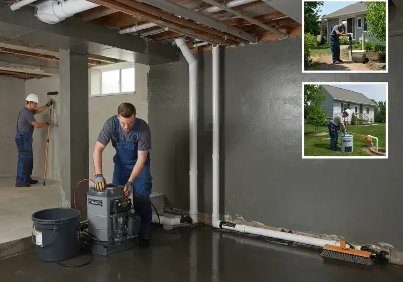 Basement Waterproofing and Flood Prevention process in Advance, MO